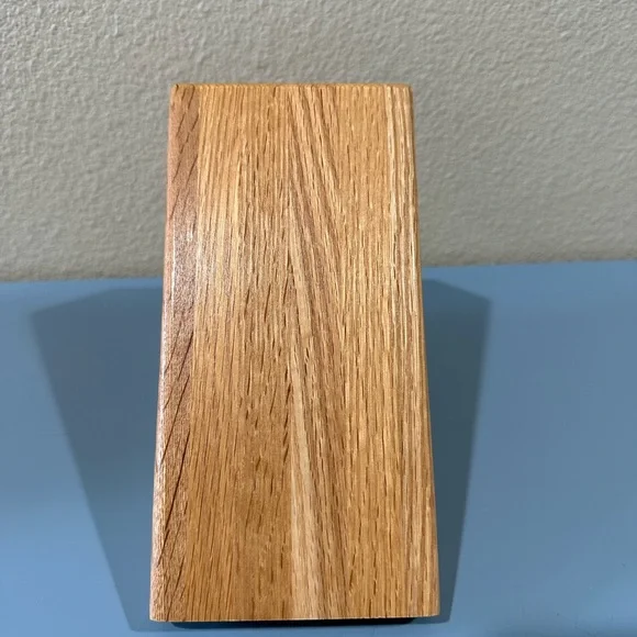 Cutco Wooden Knife Block 10 Knife Plus Hole For Sharpener - Picture 3 of 5